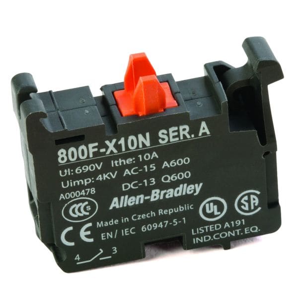 ALLEN BRADLEY - 22MM CONTACT BLOCK 800F PB