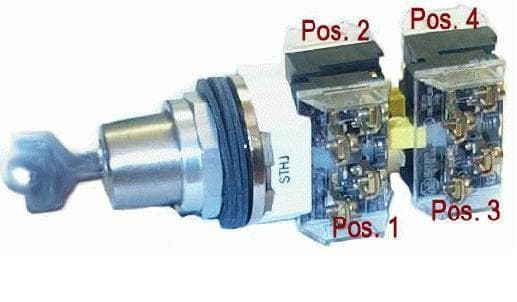 ALLEN BRADLEY - 30MM SELECTOR SWITCH 800T PB