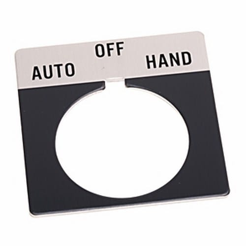 ALLEN BRADLEY - 30MM 800T RESET LEGEND PLATE