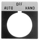 ALLEN BRADLEY - 30MM 800T START LEGEND PLATE