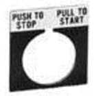 ALLEN BRADLEY - 30MM 800T PUSH-TO-STOP/PULL-TO-START LGD