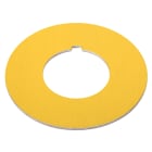 ALLEN BRADLEY - 30MM 800T BLANK YELLOW RING LEGEND PLATE