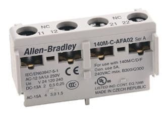 ALLEN BRADLEY - Front Mount 2 NO Auxiliary Contact