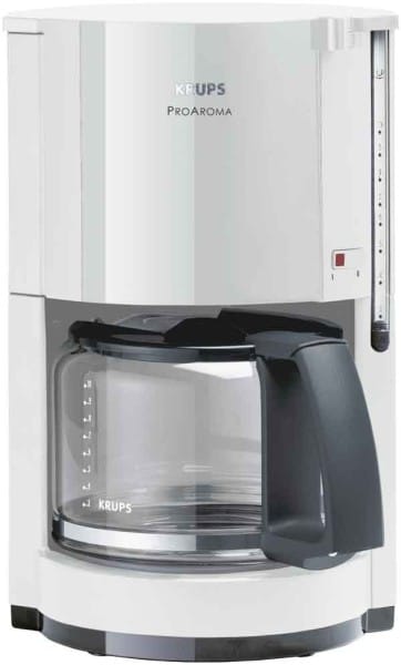 KRUPS - Kaffeeautomat 10Tassen Glaskanne ws
