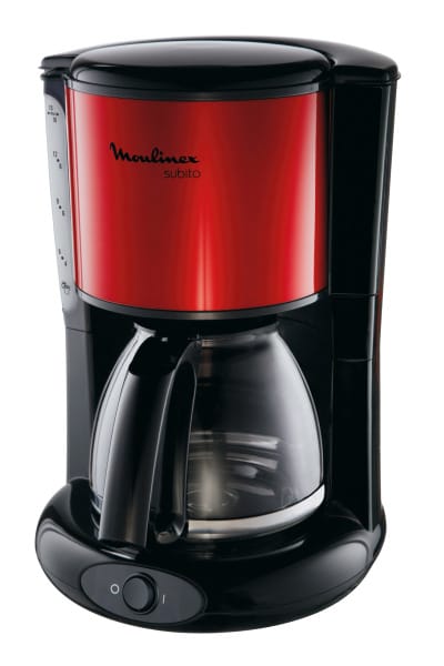 MOULINEX - Kaffeeautomat 15Tassen 1000W 1.25L Glaskanne ro-sw