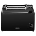 KRUPS - Toaster 2Scheiben 700W 6Stufen Aufknusperf. sw