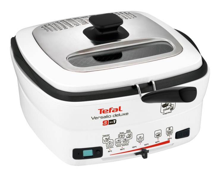 TEFAL - Multifunkt.Fritteuse 1600W 1.3kg Timer ws-sw