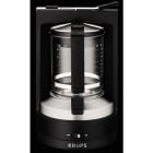 KRUPS - Kaffeeautomat 12Tassen 850W Druckbrühsystem Glask. sw
