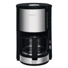 KRUPS - Kaffeeautomat 10T.1100W Heißbrühsys.Aromaschalt.Glask. sw-ed