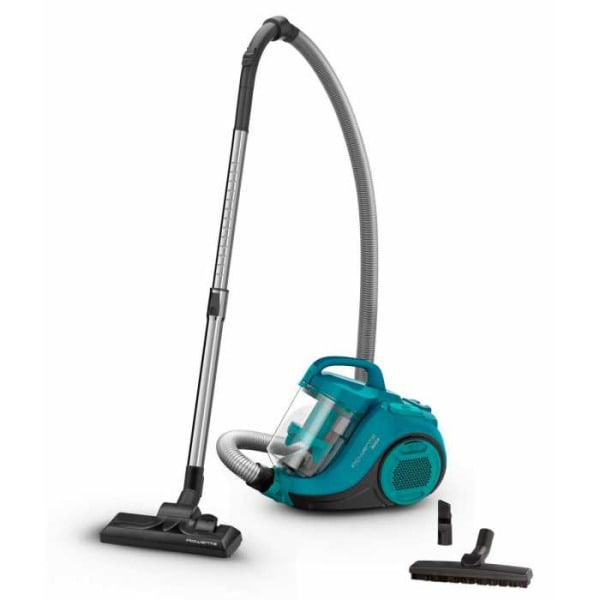 ROWENTA - Bodenstaubsauger 750W 1,5L beutellos Zyklon Parkett türkis