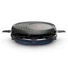TEFAL - Raclette 1050W 8Pfännchen antihaft glatt/gerillte Grillfl bl