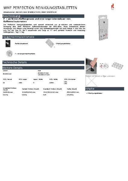 WMF - Reinigungstabletten 10 Stück