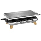 TEFAL - Raclette&Tischgrill 1350W 8Pfännchen antih Steinplatte eckig gr