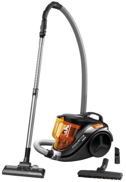 ROWENTA - Bodenstaubsauger 8.8m 1.5L beutellos MonoZyklon Parkett or-sw