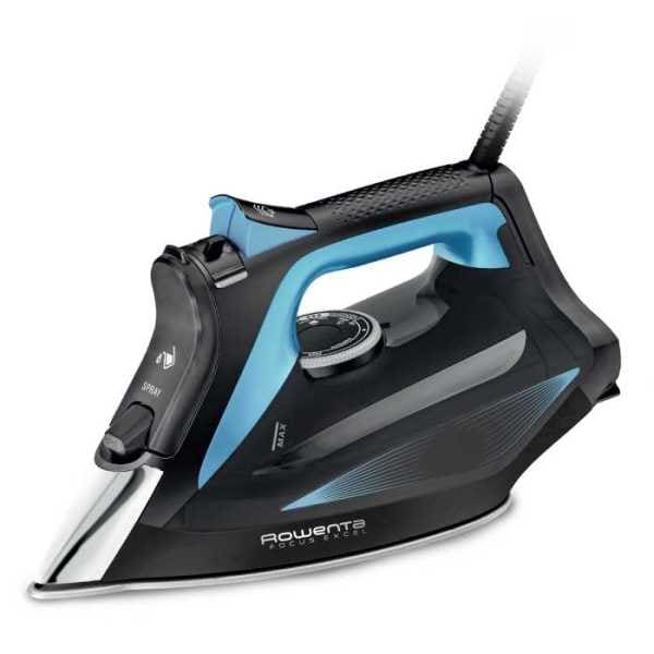ROWENTA - Bügeleisen 2700W 300ml Microsteam400 HD Laser sw/bl