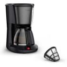 TEFAL - Kaffeeautomat 10-15T 1000W Glaskanne Abschaltautom. sw-gr