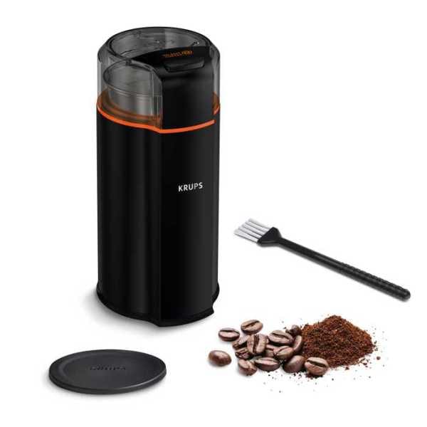 KRUPS - Kaffeemühle elektrisch 175W 90g sw