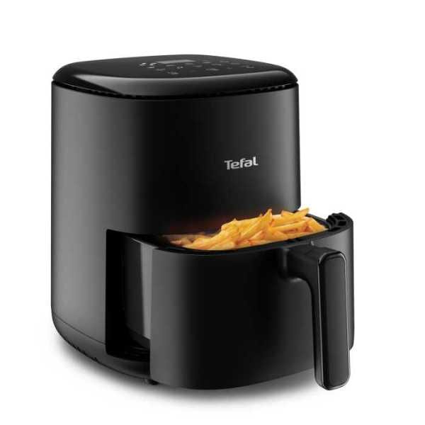 TEFAL - Heißluftfritteuse EasyFry Compact 1300W 3L 10Prog. antihaft sw