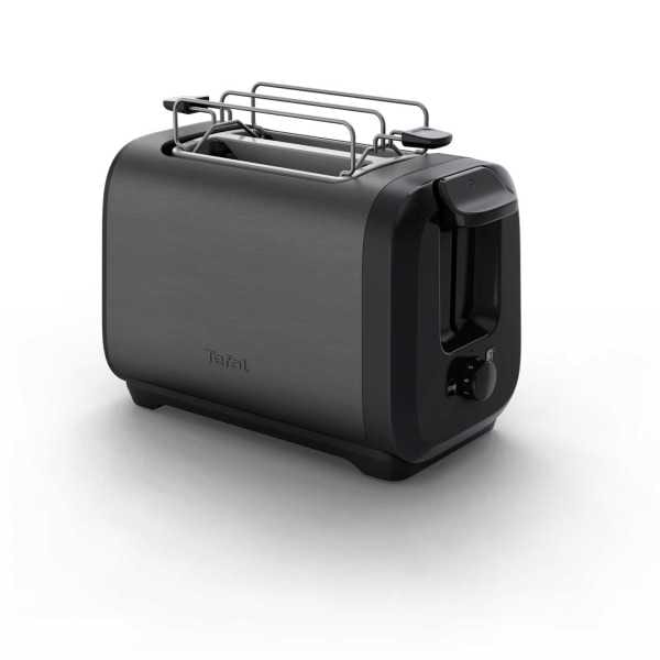 TEFAL - Toaster 2Schlitz 1200W 7St. Auft. Aufw. Brötchenaufs. sw-edst