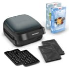 TEFAL - Snack Collection 700W 2Plattensets (Waffel/Sandw.) sw