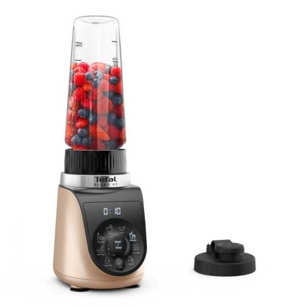 TEFAL - Smoothie Maker Blend Up 1000W 8Pr +Pulse 0.7L 2Go-Tritan sand