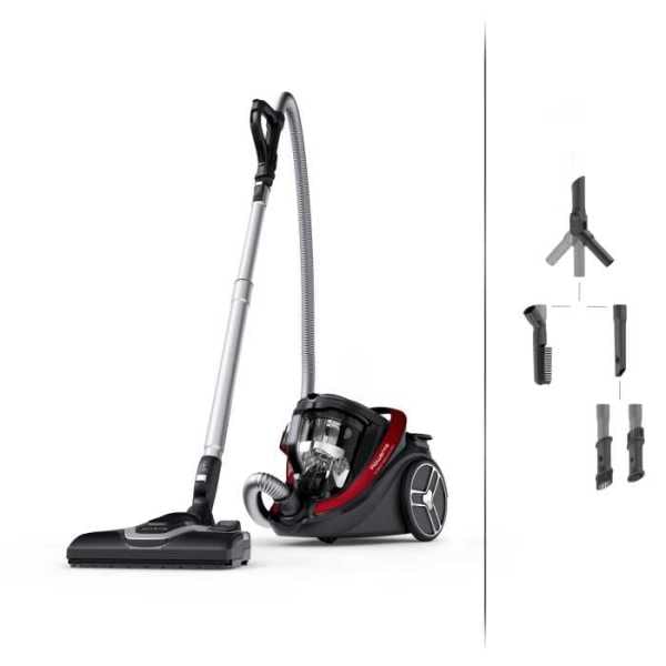 ROWENTA - Bodenstaubsauger 12m 2.5L 59dB beutellos HepaF. sw-ro