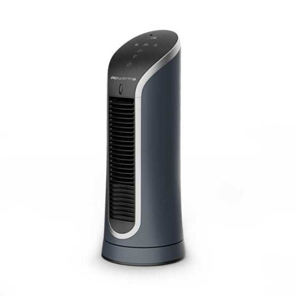ROWENTA - Turmventilator Mini 6Stufen Timer sw-gr-si