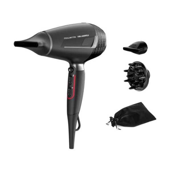 ROWENTA - Haarfön 2200W 3Temp/2Gebl. Kaltst. Diff. Ionen sw-ro