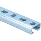 SCHMACHTL - C-Schiene Typ E5, gelocht, Stahl, feuerverzinkt, 3.000 mm x 20 mm x 36 mm