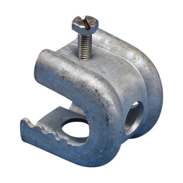 SCHMACHTL - Multifunktions-C-Klammer, Stahl, feuerverzinkt, 17–30 mm Flansch