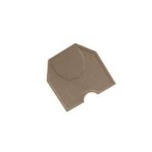 WIELAND - Abschlussplatte grau 2mm