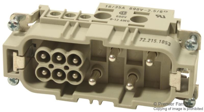 SCHMACHTL - Steckereinsatz 690V/4x35A + 6x16A