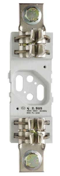 MERSEN - NH-Sicherungs-Unterteil SU5 Gr.2 400A 690VAC 1-polig beitseitig mit Einpress-