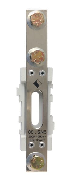 MERSEN - Neutralleiter-Stütze Gr.00 200A 690VAC SU5 eine Seite Einpressmutter M8