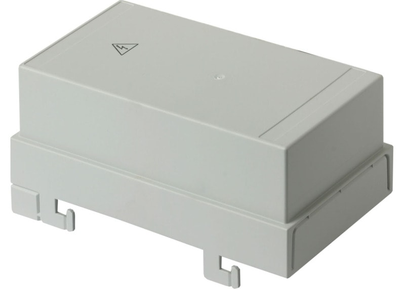 MERSEN - MULTIFIX Berührungsschutzhaube grau 200x108x78mm für Anschlussklemmen 16-120mm²