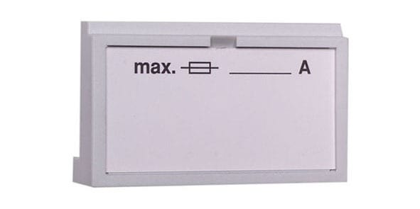 MERSEN - Beschriftungsträger für MV Gr.1/2/3