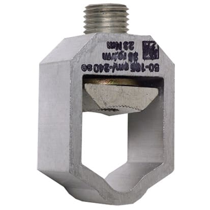 MERSEN - V-Anschlussklemme für AL/CU Leitung 50-240mm² für MV Gr.1/2/3