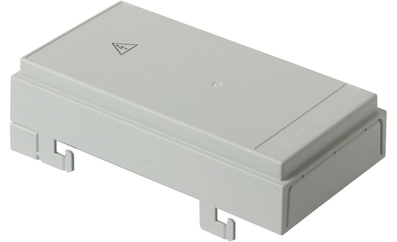 MERSEN - MULTIFIX Berührungsschutzhaube grau 200x108x42mm für Anschlussklemmen 16-70mm²