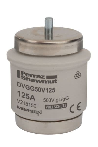 MERSEN - DIAZED Sicherungseinsatz DV 500VAC/500VDC 125A gG gelb