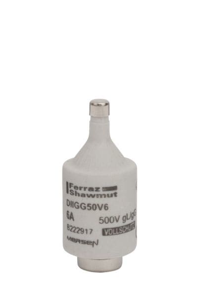 MERSEN - DIAZED Sicherungseinsatz DII 500VAC/500VDC 6A gG grün