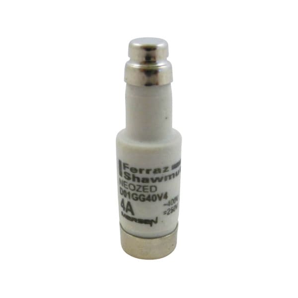 MERSEN - NEOZED Sicherungseinsatz D01 400VAC/250VDC 4A gG braun