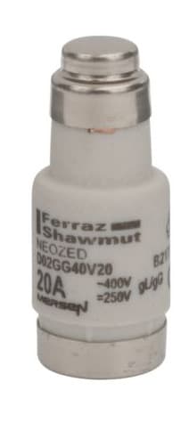MERSEN - NEOZED Sicherungseinsatz D02 400VAC/250VDC 20A gG blau