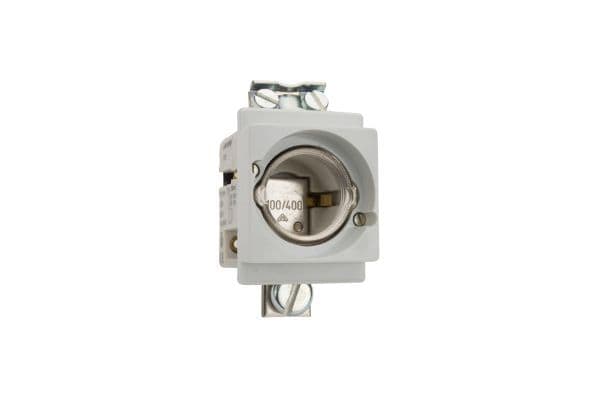 MERSEN - NEOZED Sicherungssockel D03 100A 1-polig 400VAC, HS, mit BS, SCH/SCHR