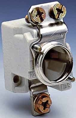 MERSEN - NEOZED Sicherungssockel D02 63A 3-polig 400VAC, MP, ohne BS, SCH/SCHR