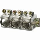 MERSEN - NEOZED Reihensicherungssockel D02 63A 3-polig 400VAC, MP, ohne BS, SCH/SCHR