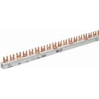 MERSEN - Verdrahtungsschiene Gabelausführung 3-polig 16mm², Teilung 27mm, L-Form, 1000mm