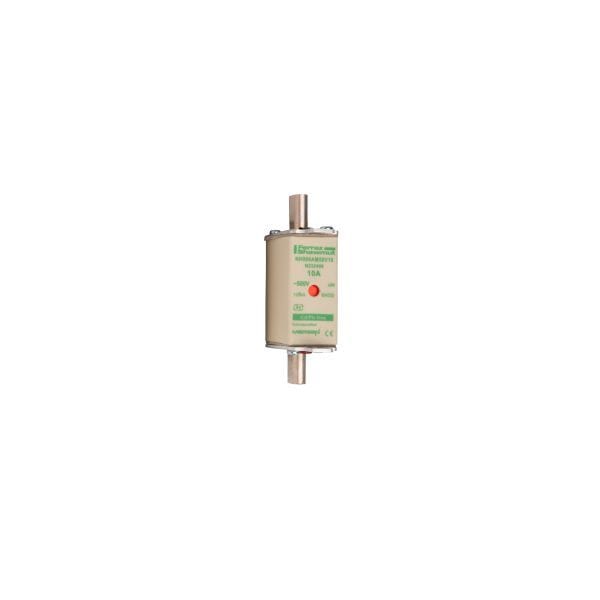 MERSEN - NH-Sicherung aM Gr.000 500VAC 10A mit spannungsführenden Grifflaschen DKM