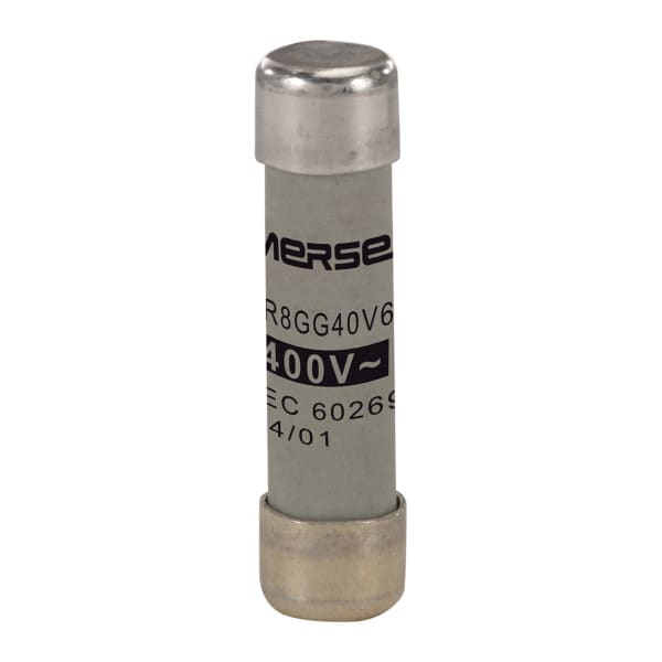 MERSEN - Sicherung zylindrisch gG Gr.8x31 400VAC 6A ohne Kennmelder