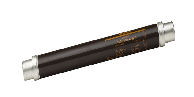 MERSEN - Limitor HH-Sicherung 10/24kV 6,3A 442mm mit Schlagstift 80N/30mm, ohne kVL