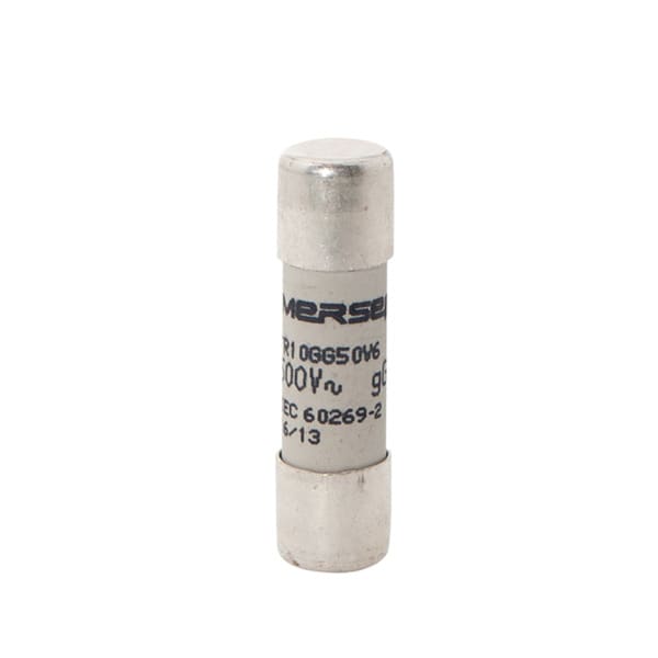MERSEN - Sicherung zylindrisch gG Gr.10x38 500VAC/250VDC 6A ohne Kennmelder